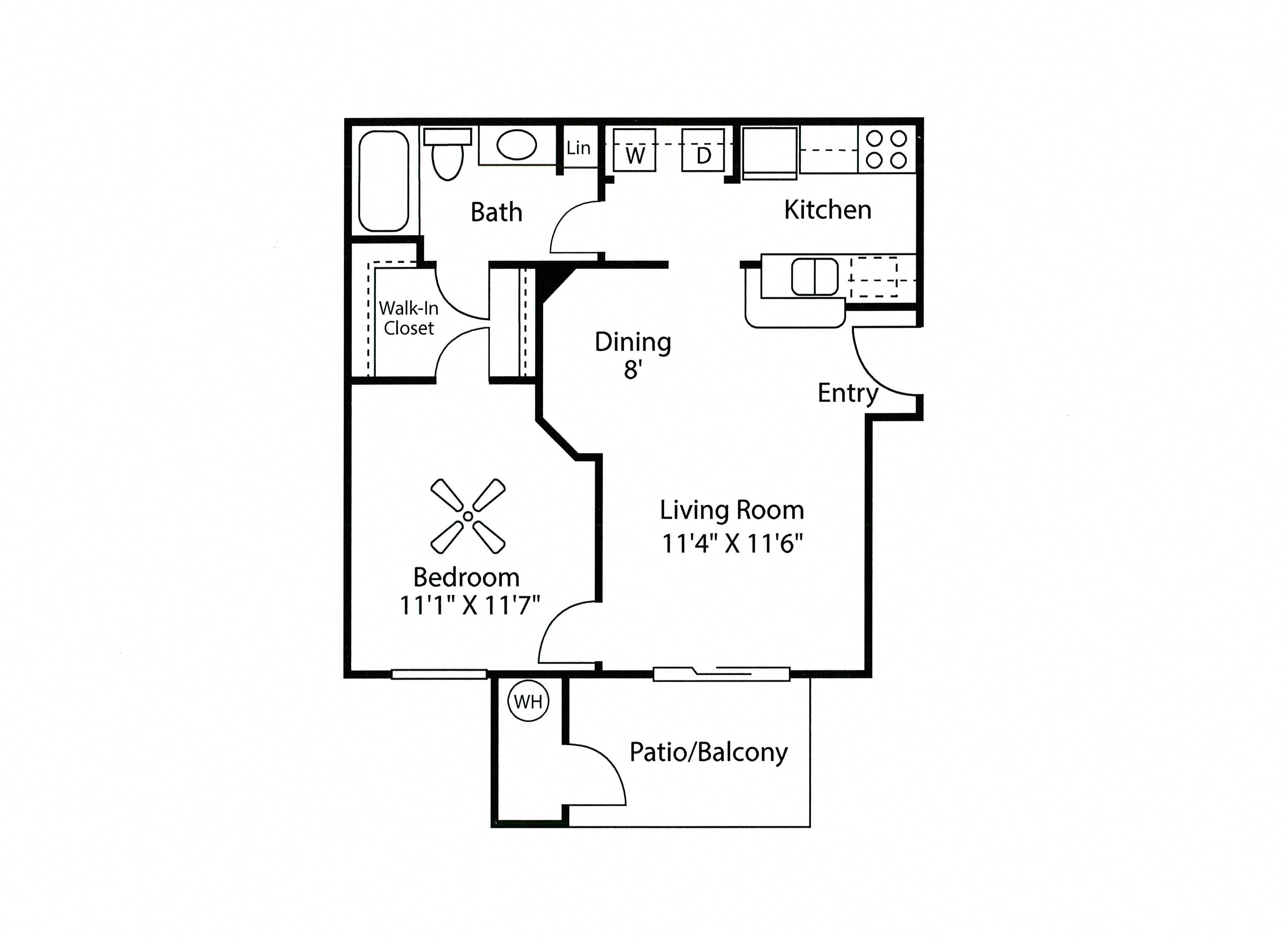 A1 floor plan